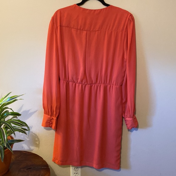 Professional and Classy Coral Dress - Picture 5 of 5